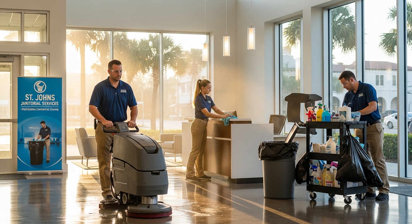 Professional Commercial Janitorial Services in Saint Augustine FL Reliable Business Cleaning