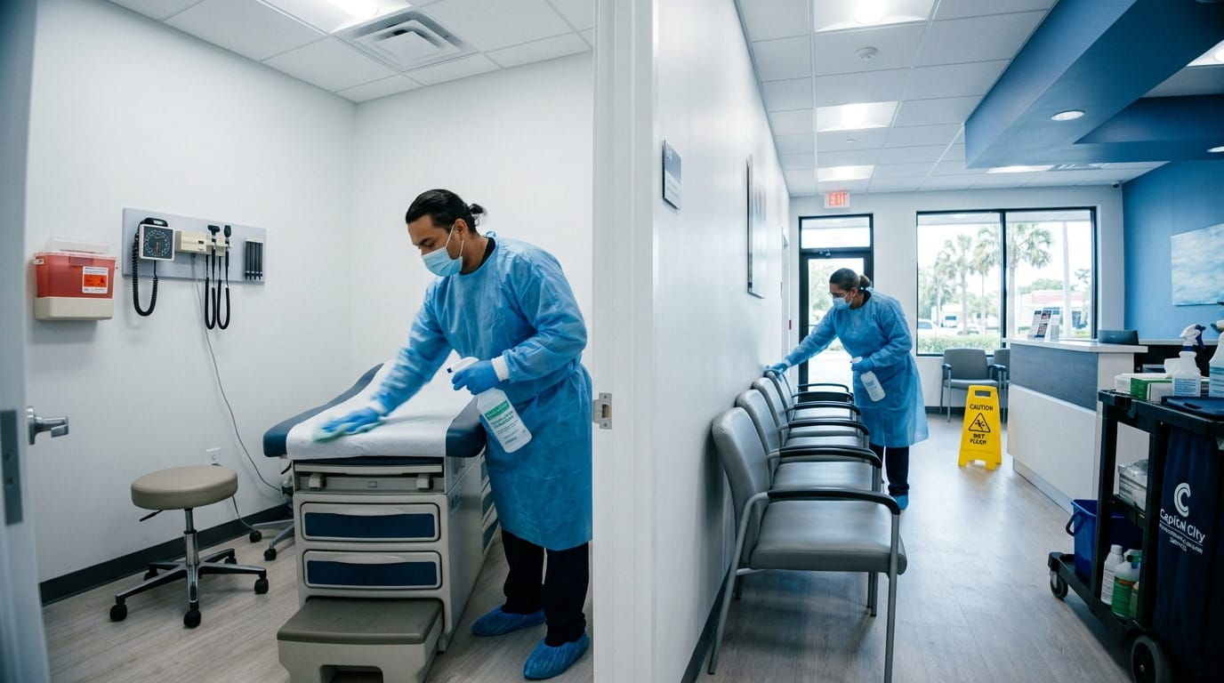 Same-Day Medical Office Cleaning & Healthcare Facility Sanitation in Jacksonville, FL