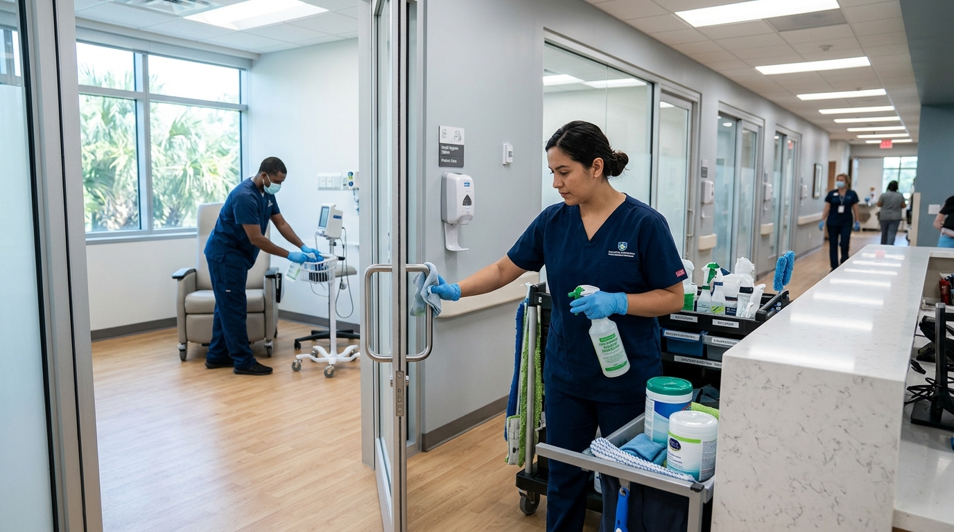 Hospital-Level Healthcare Cleaning & Sanitization Services in Jacksonville, FL