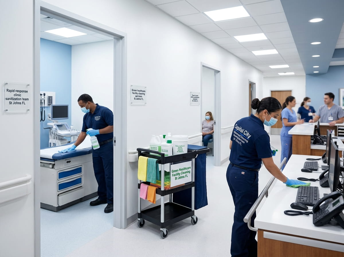 How Specialized Healthcare Cleaning Services Help Medical Facilities Stay Compliant and Safe