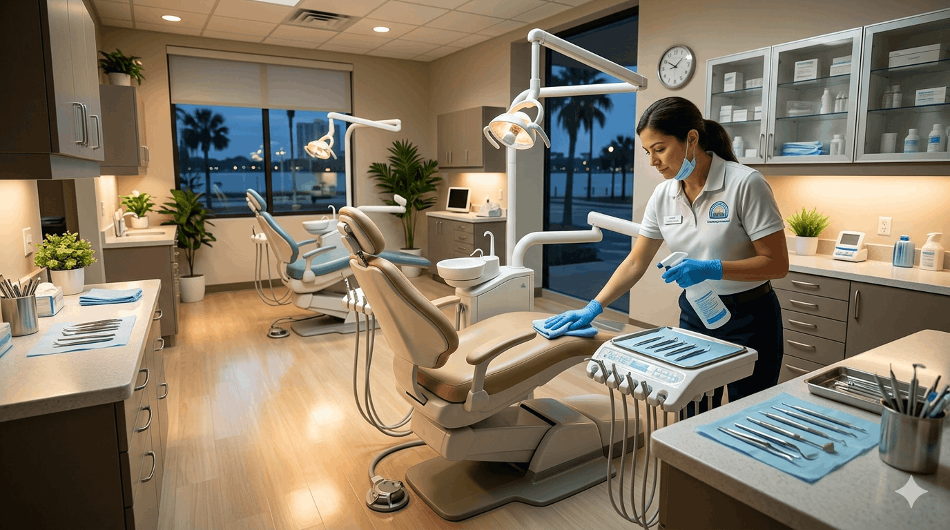 Why Every Safe Dental Clinic Depends on Continuous Behind-the-Scenes Cleaning