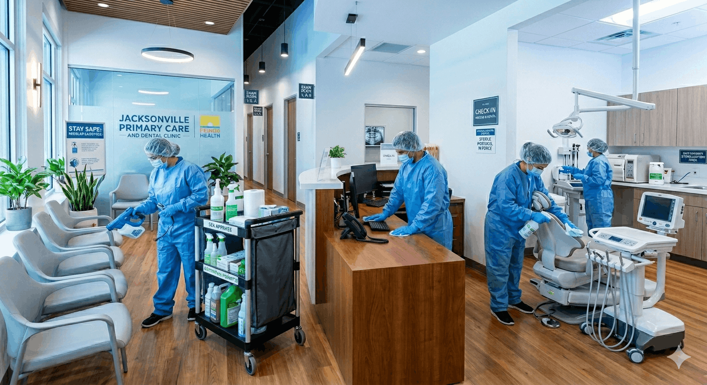 The Role of Professional Cleaning Experts in Maintaining Safe Medical Environments in Jacksonville