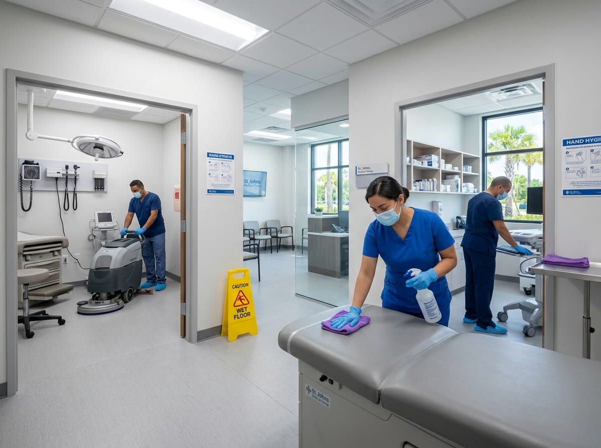 Why Safe and Compliant Healthcare Cleaning in St Johns FL Is Essential for Modern Medical Facilities
