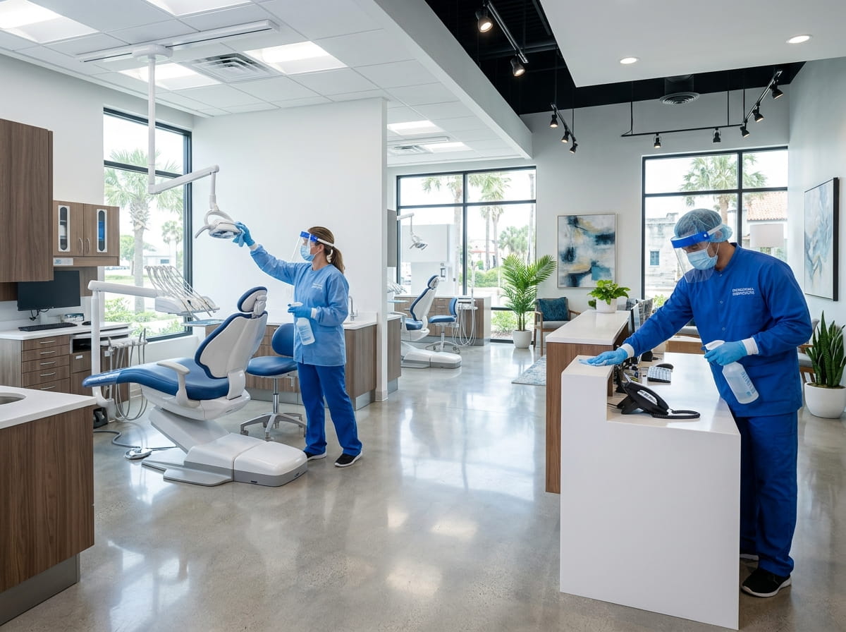 How Precision Dental Office Disinfecting Services Help Protect Your Practice Year-Round in Saint Augustine FL